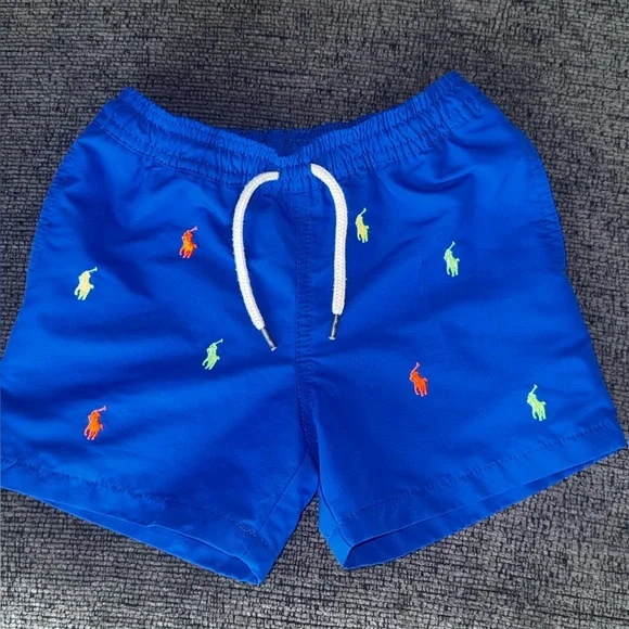 Size 4/4T boys Polo Ralph Lauren swim trunks - Picture 1 of 4